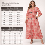 Hushmode - V-neck long dress 16
