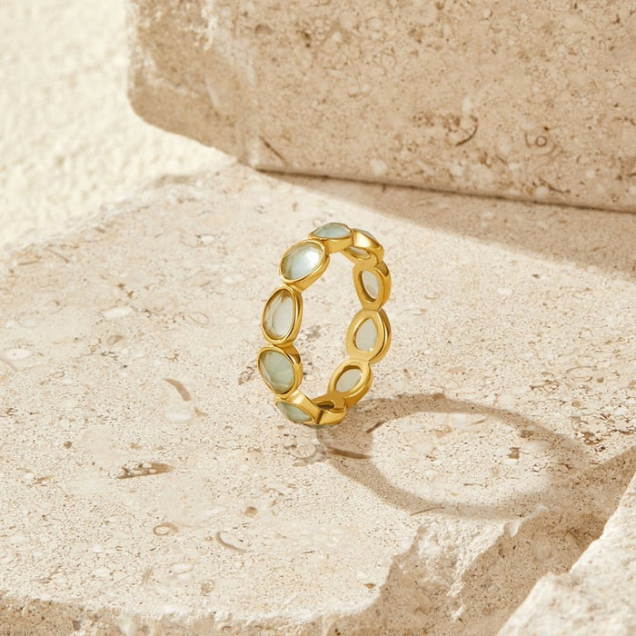 Hushmode - Elise Moonstone Ring