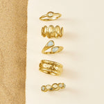 Hushmode - Elise Moonstone Ring 5