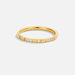 Hushmode - Crystal & Gold Ring 1