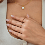 Hushmode - Eternity 18K Crystal Ring 3