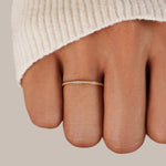 Hushmode - Eternity 18K Crystal Ring 2