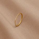 Hushmode - Eternity 18K Crystal Ring 4