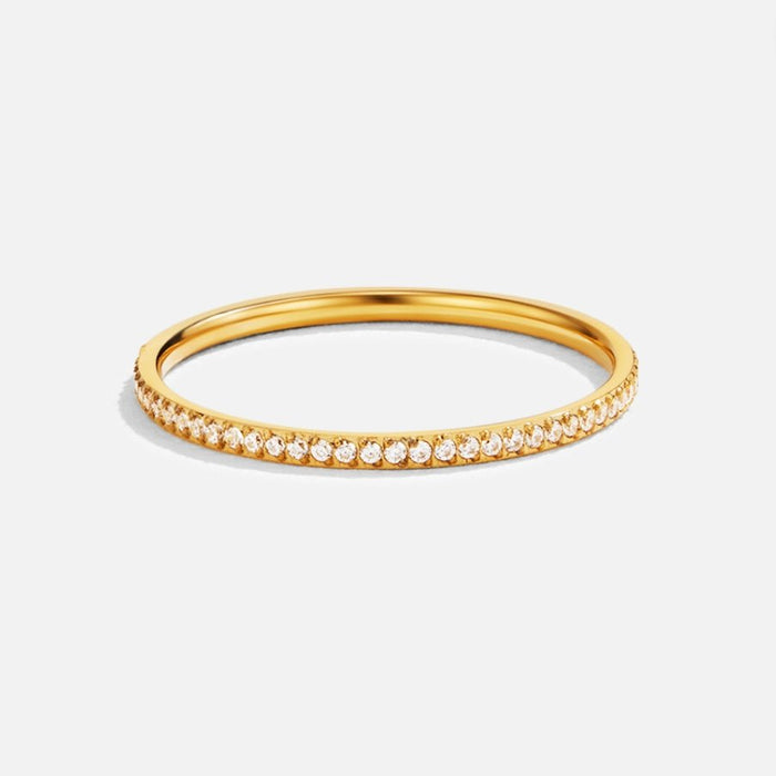 Hushmode - Eternity 18K Crystal Ring