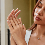 Hushmode - Eternity 18K Crystal Ring 6