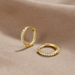 Hushmode - Eternity Hoop Earrings 4