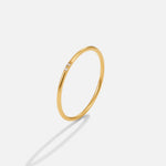 Hushmode - Eula Gold & Crystal Band Ring 4