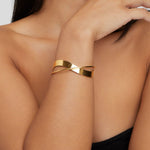 Hushmode - Eve Gold Bangle 2