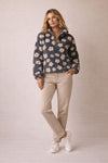 Hushmode - Blossom quarter zip 2