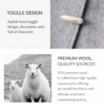 Hushmode - Double-sided Wool coat 14