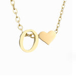 Hushmode - Forever Love & Letter Gold Necklace 23