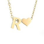 Hushmode - Forever Love & Letter Gold Necklace 26