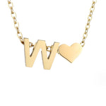 Hushmode - Forever Love & Letter Gold Necklace 31