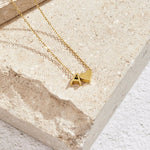 Hushmode - Forever Love & Letter Gold Necklace 4