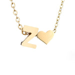 Hushmode - Forever Love & Letter Gold Necklace 34
