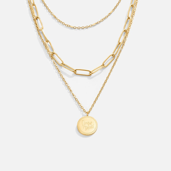 Hushmode - Coin Layered Necklace