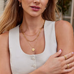 Hushmode - Coin Layered Necklace 7