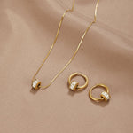 Hushmode - Crystal 18K Gold Necklace 6