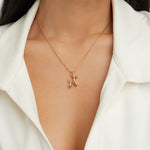 Hushmode - Gold Balloon Animal Necklace 3