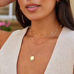 Hushmode - Gold Coin Necklace 3