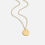 Hushmode - Gold Coin Necklace 1