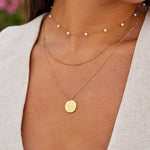 Hushmode - Gold Coin Necklace 2