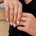 Hushmode - Gold Infinity Loop Ring 6
