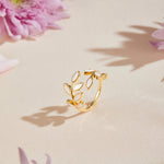 Hushmode - Gold Leaf Ring 6