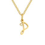 Hushmode - Gold Letter Heart Necklace 23
