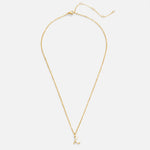 Hushmode - Gold Letter Heart Necklace 6