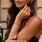 Hushmode - Gold Lulu Bead Bracelet 4