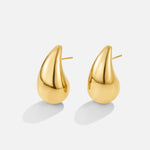 Hushmode -  Gold Teardrop Earrings 1