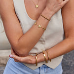 Hushmode - Golden Clover Bracelet 3