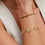 Hushmode - Golden Clover Bracelet 2
