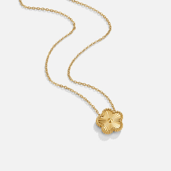 Hushmode - Golden Clover Necklace