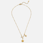 Hushmode - Golden Seashell & Starfish Necklace 4