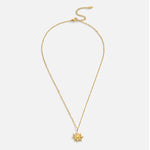 Hushmode - Golden Sunburst Necklace 4