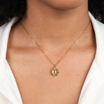 Hushmode - Golden Sunburst Necklace 2