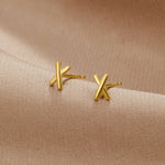 Hushmode - X Stud Earrings 3