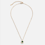 Hushmode - Green Crystal Athena Necklace 8