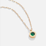 Hushmode - Green Crystal Athena Necklace 3