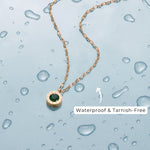 Hushmode - Green Crystal Athena Necklace 9