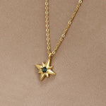 Hushmode - Guiding Star Emerald Crystal Necklace 3