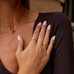 Hushmode - Gold Crystal Ring 4
