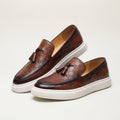 Hushmode - Luxury Leather Tassel Slip-On Shoes