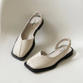 Hushmode - Square Toe Slip-On Flats 1