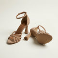 Hushmode - Elegant Cross-Strap Block Heels 1