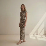 Hushmode - Leopard Print Maxi Dress 1