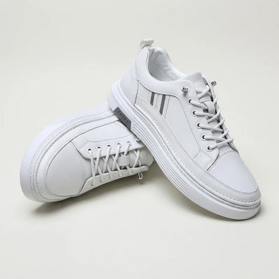 Hushmode - Leather Platform Sneakers