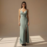Hushmode - Satin Wrap dress 1